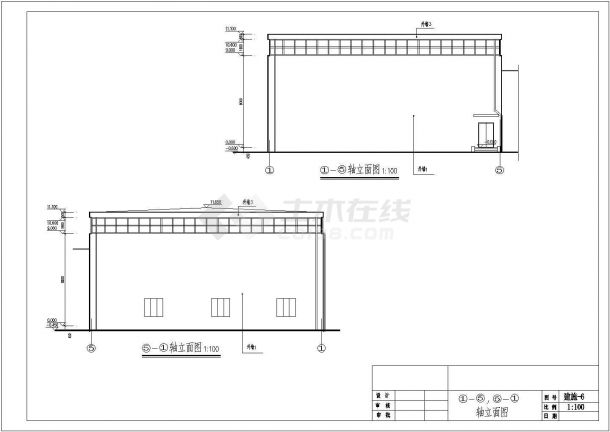 北京某私人会所羽毛球馆建筑设计施工图-图二