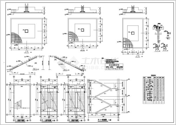 七度区三层框架结构宾馆毕业设计（含计算书，建筑、结构图）-图二