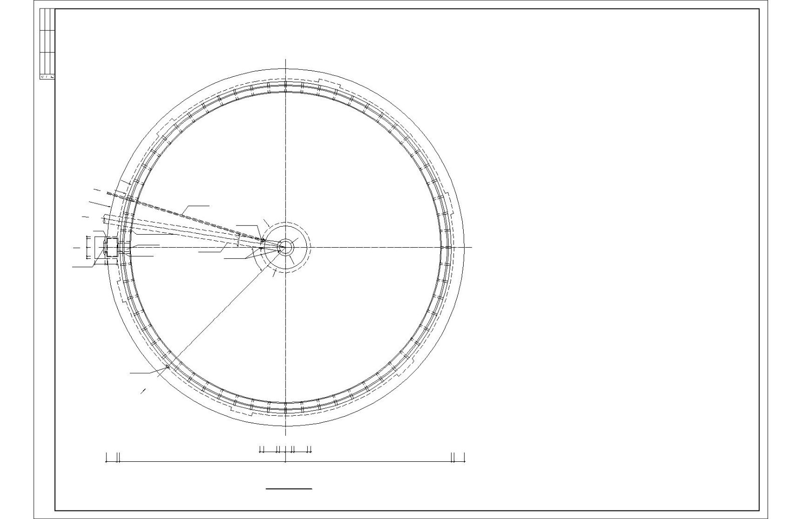 某预应力结构圆形水池结构设计图（共12张）