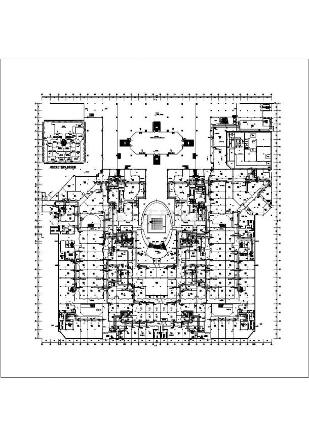 哈尔滨某广场暖通施工图（含设计说明）-图二
