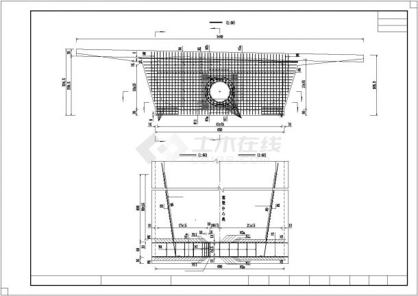 【湖南】47m预应力顶推箱梁梁体设计图（三向预应力）-图一