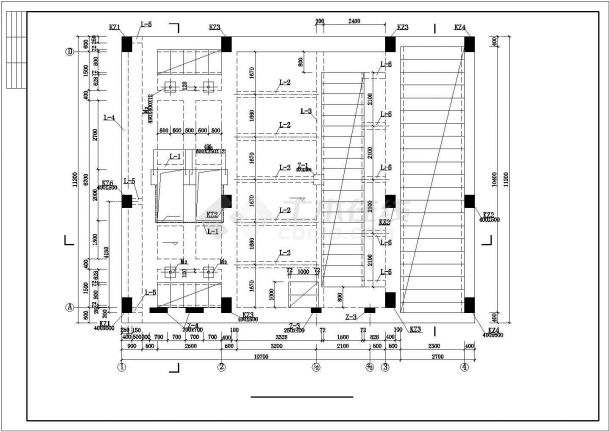 某地污水泵房结构设计施工图（共14张）-图一