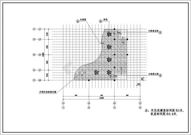 小型建筑屋顶花园景观工程全套施工图-图二