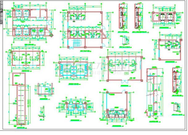 某商住楼建筑结构施工图纸（全集）-图二