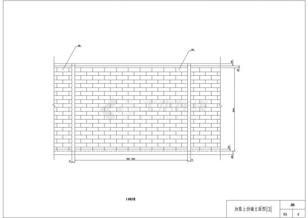 多样式加筋土挡墙全套设计图（多种类型、多种高度）-图一