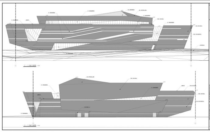 兰州市城市规划展览馆全套建筑施工图PDF_图1