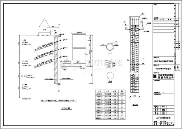 【长沙】青少年宫建设项目土方及基坑支护工程施工招标文件、图纸及清单-图二