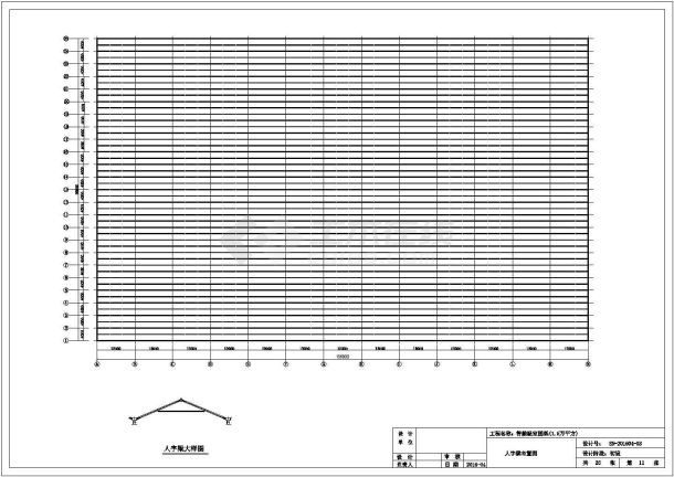 智能温室结施图纸全套图纸（1.5万方）-图一