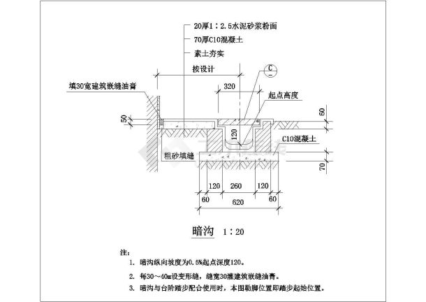 楼地面建筑构造大样图（地库防水大样、楼地面节点图）-图一