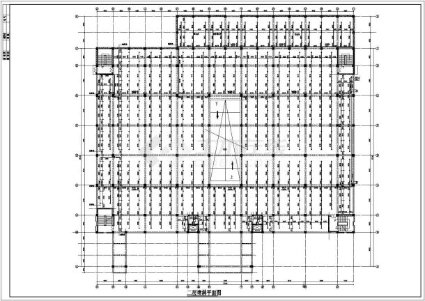 地下室预作用喷淋给排水图纸-图二