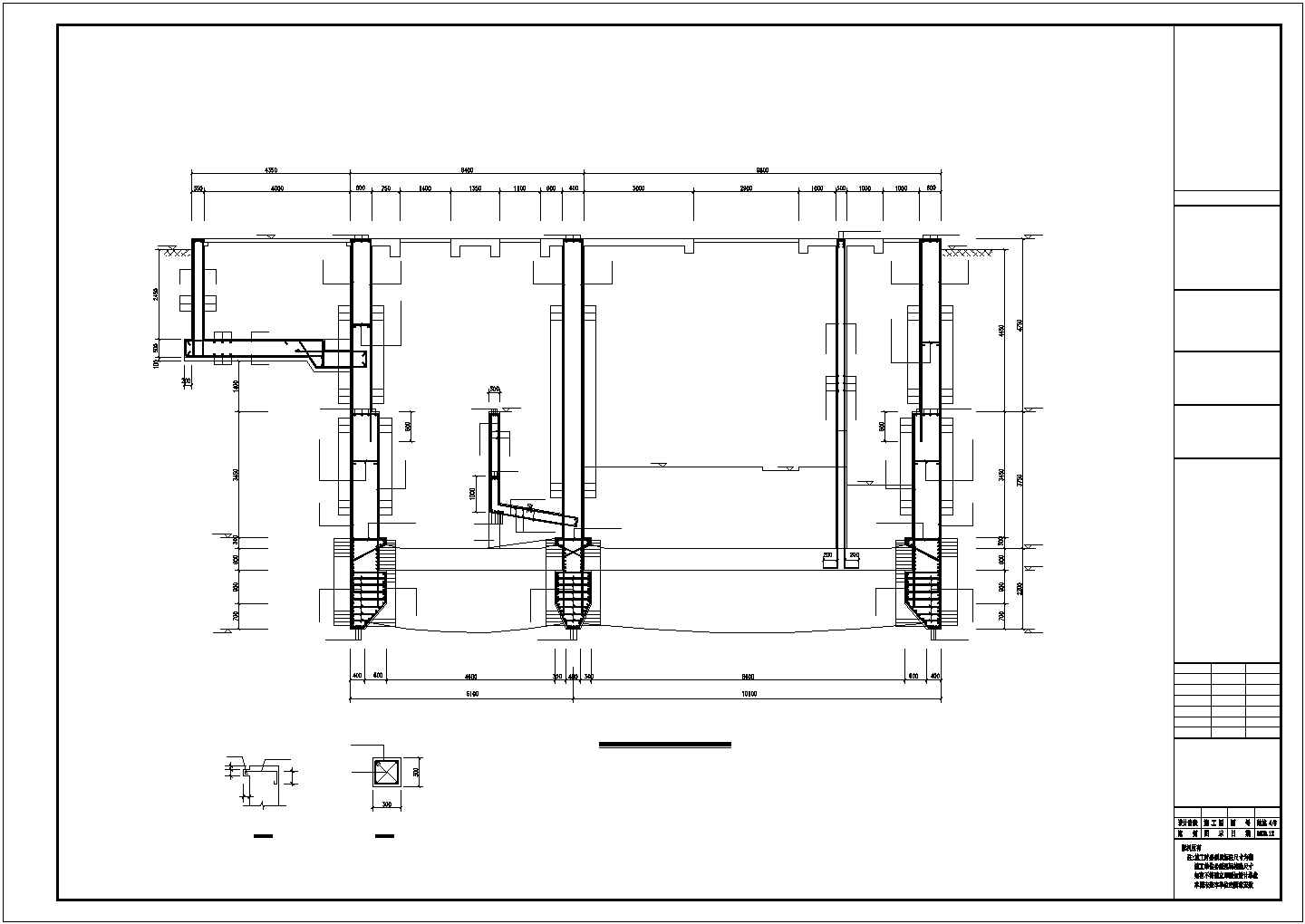 某泵房结构设计施工图（地上一层）