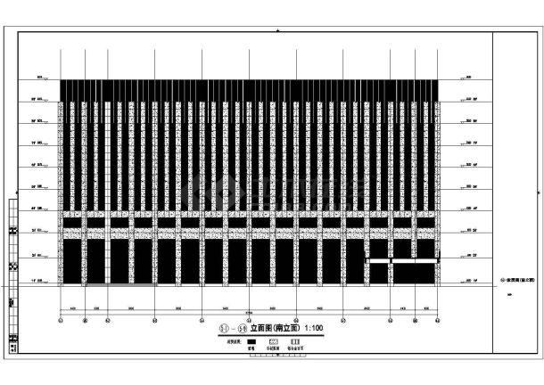 【江苏】8层办公楼空调系统及通风排烟设计施工图-图一