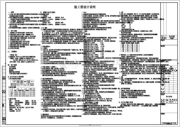 【安徽】某12层商业综合楼空调及通风排烟设计施工图（VRV空调机组）-图一