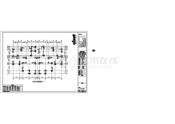 [郑州]11层剪力墙结构住宅结构施工图（带自行车库CFG桩）-图一