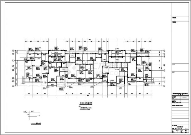 [江苏]地上二十一层剪力墙结构住宅楼结构施工图-图一