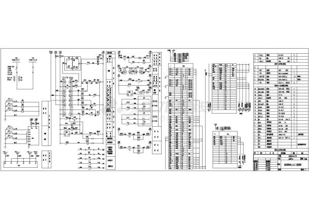 石首市某会展中心动力配电设计CAD布置图-图一