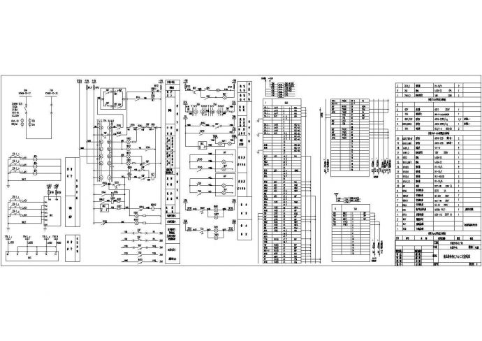 石首市某会展中心动力配电设计CAD布置图_图1