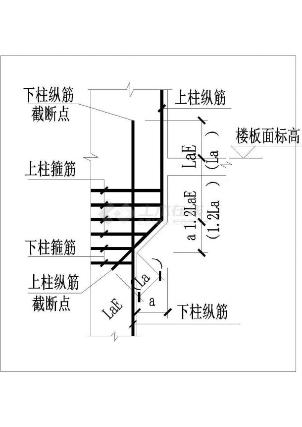 [广东]某四十一层剪力墙结构超高层住宅楼结构施工图（高119米）-图二
