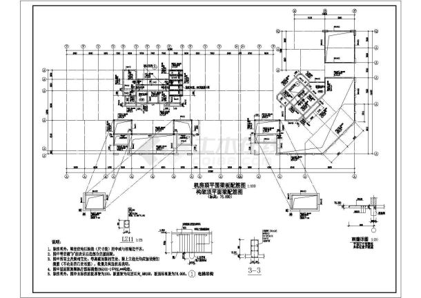 24层框剪住宅楼建筑结构施工图,带地下一层-图一