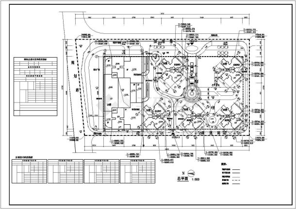 某新修塔室住宅全套建筑规划设计施工图-图二