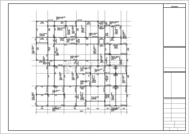 [重庆]三层框架结构幼儿园结构施工图-图二