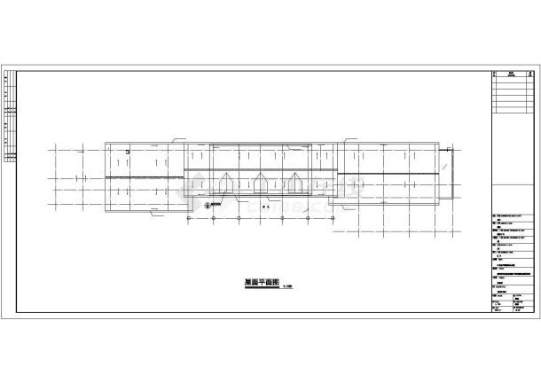 [重庆]三层框架结构村委会及幼儿园综合楼结构施工图（含建筑图）-图二