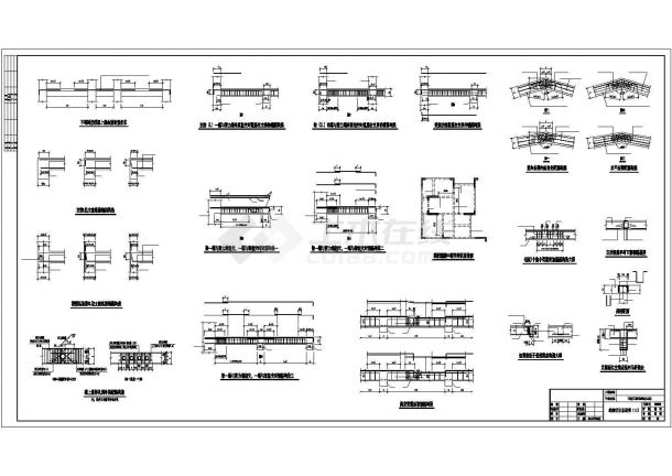 [重庆]三层框架结构居住小区幼儿园结构施工图-图二