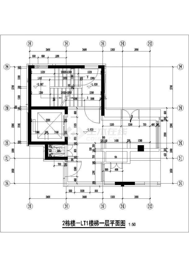 [广东]三十四层剪力墙结构高层住宅楼建筑结构施工图-图一