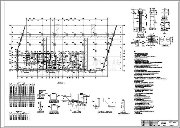 【吉林】20层框支剪力墙结构住宅楼结构施工图-图一