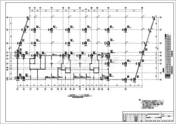 【吉林】20层框支剪力墙结构住宅楼结构施工图-图二