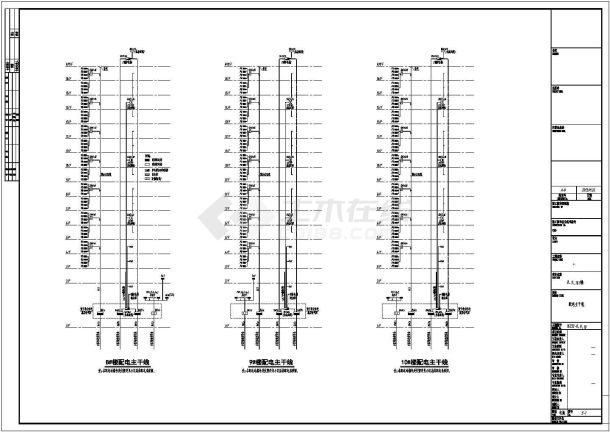 【湖北】31层住宅楼强弱电设计施工图-图一