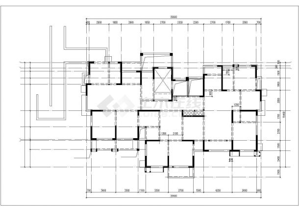 [江苏]十八层剪力墙结构住宅楼结构施工图（高52米）-图二