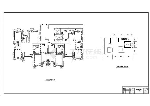 某22层剪力墙住宅全套设计图(含建筑图、结构图、水电暖图)-图一