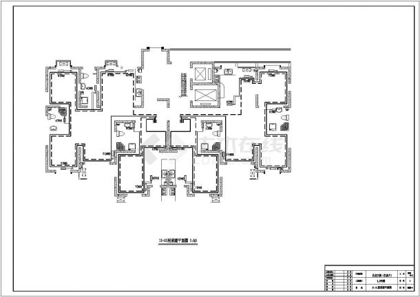 某22层剪力墙住宅全套设计图(含建筑图、结构图、水电暖图)-图二