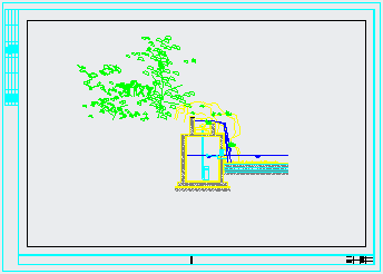 很实用的假山跌水设计CAD详图--图一