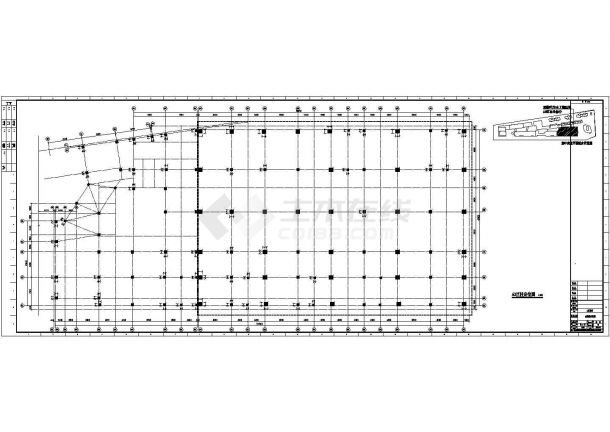 [湖北]大型商业综合体建筑结构施工图（含计算模型）-图一