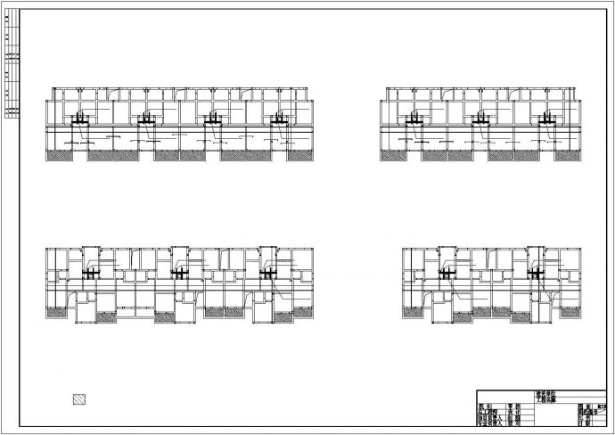 [江西]六层底框结构商住楼建筑结构全套图_图1