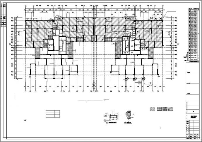 32层剪力墙结构住宅楼建筑结构施工图（含计算文件）_图1