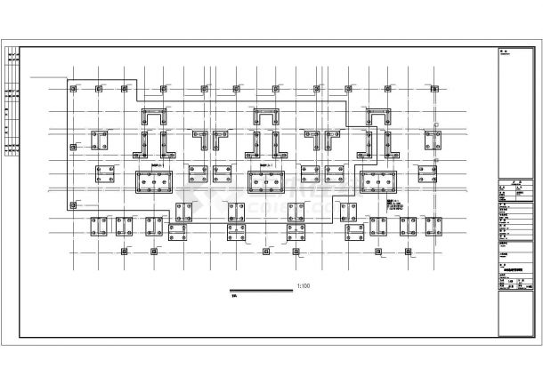 [湖南]十八层剪力墙结构住宅楼结构施工图（含车库）-图一