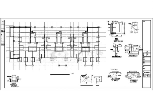 [湖南]十八层剪力墙结构住宅楼结构施工图（含车库）-图二