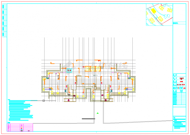 [重庆]21层剪力墙结构高层住宅结构建筑结构图（施工中）-图一