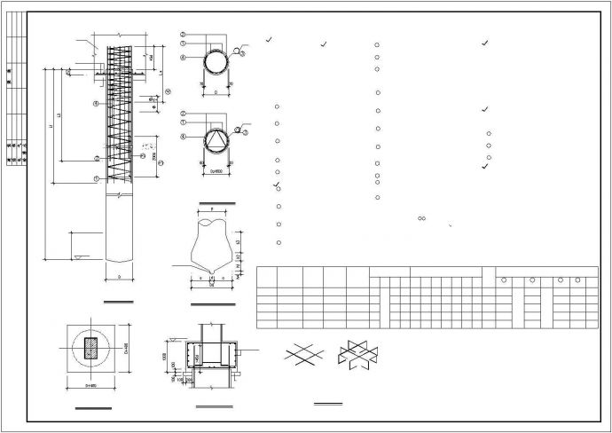 某3层框架农村别墅（住宅）建筑结构设计图_图1