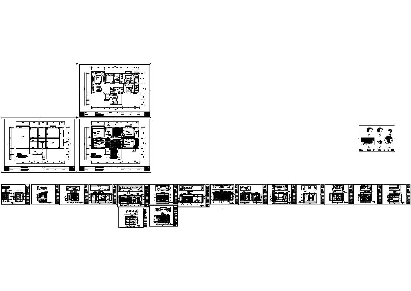 欧式家装别墅设计方案图