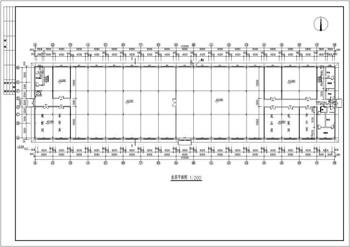 门式钢架车间建筑结构施工图（全套）_图1