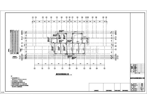 [河北]十八层剪力墙结构住宅楼结构图（7度抗震）-图一