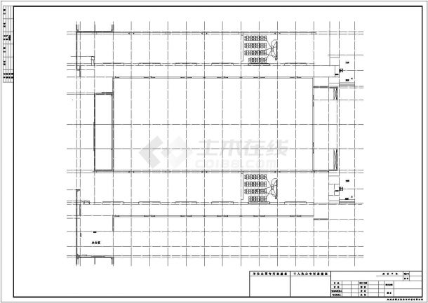 [浙江]五层小学教学楼、综合楼、风雨操场及食堂结构图（含建筑图）-图二