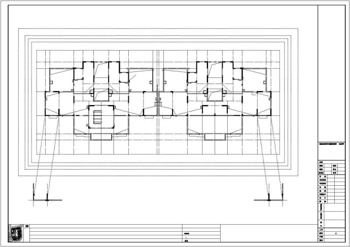 [山东]某三十一层剪力墙结构住宅楼建筑结构图（地下两层）_图1