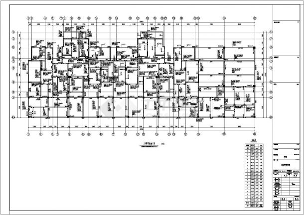 [江苏]某十八层钢筋混凝土剪力墙结构住宅楼结构施工图-图一