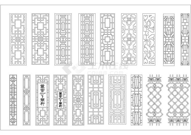 200种精美中式花纹、花格图案设计大图-图一