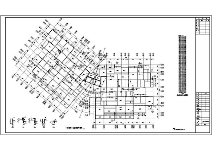 【湖南】核心筒结构纪念馆结构施工图（桩基础）_图1
